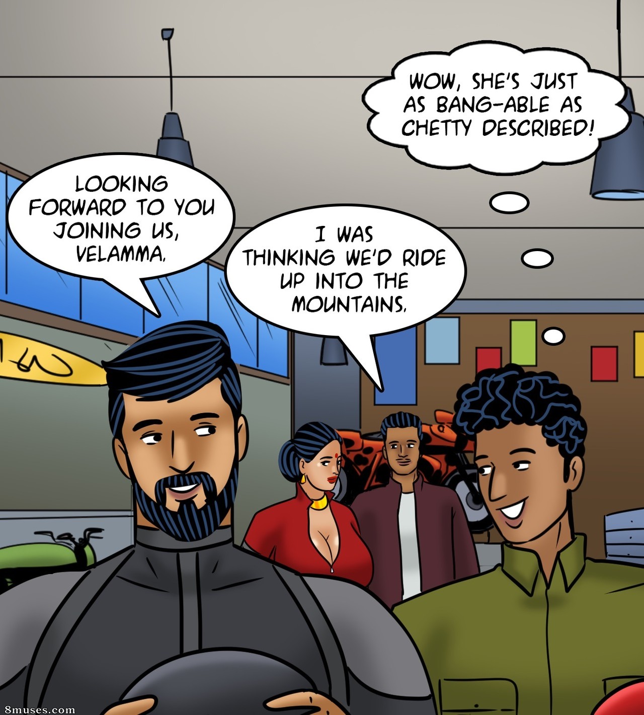 Velamma - Issue 119 - Biker Babe - Page 74