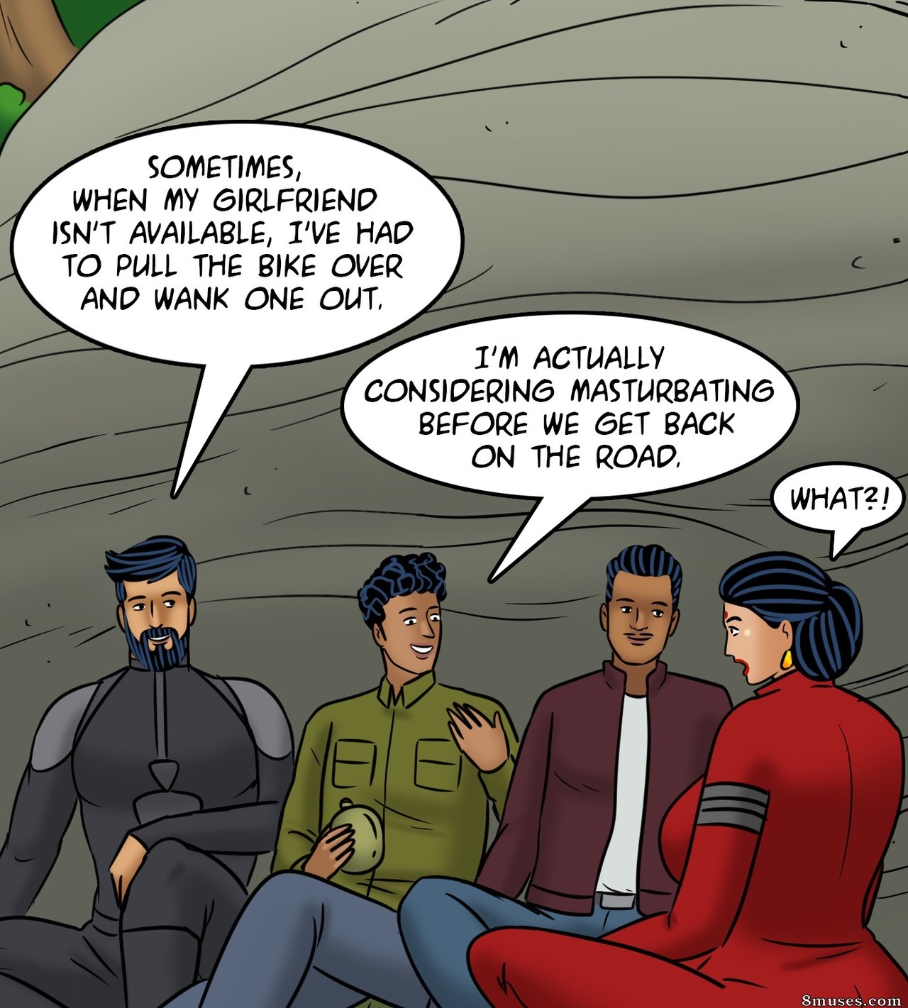 Velamma - Issue 119 - Biker Babe - Page 89