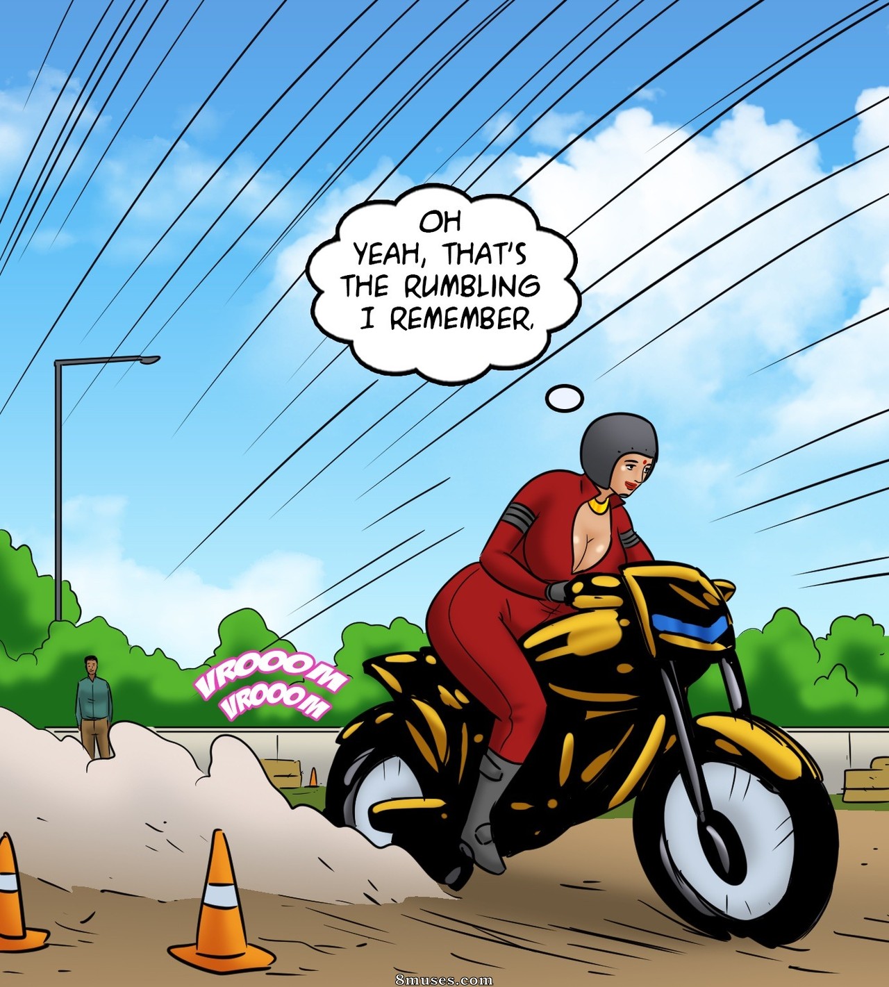 Velamma - Issue 119 - Biker Babe - Page 60