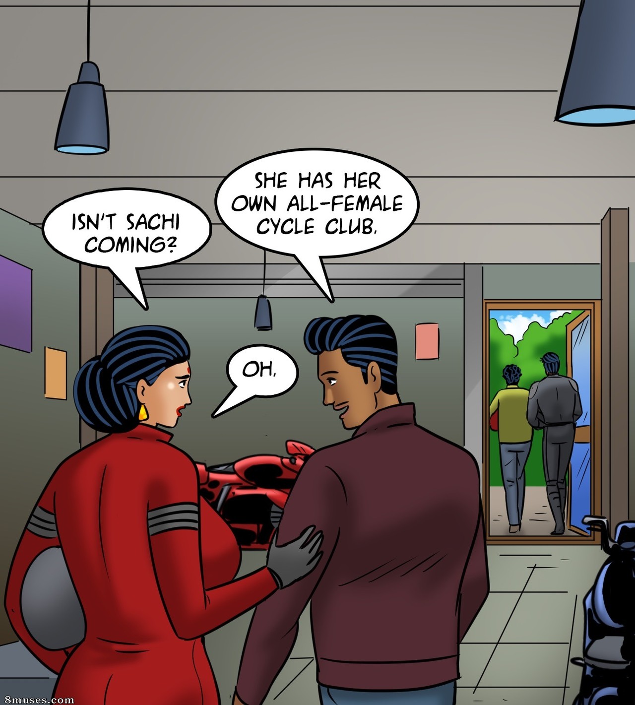 Velamma - Issue 119 - Biker Babe - Page 75