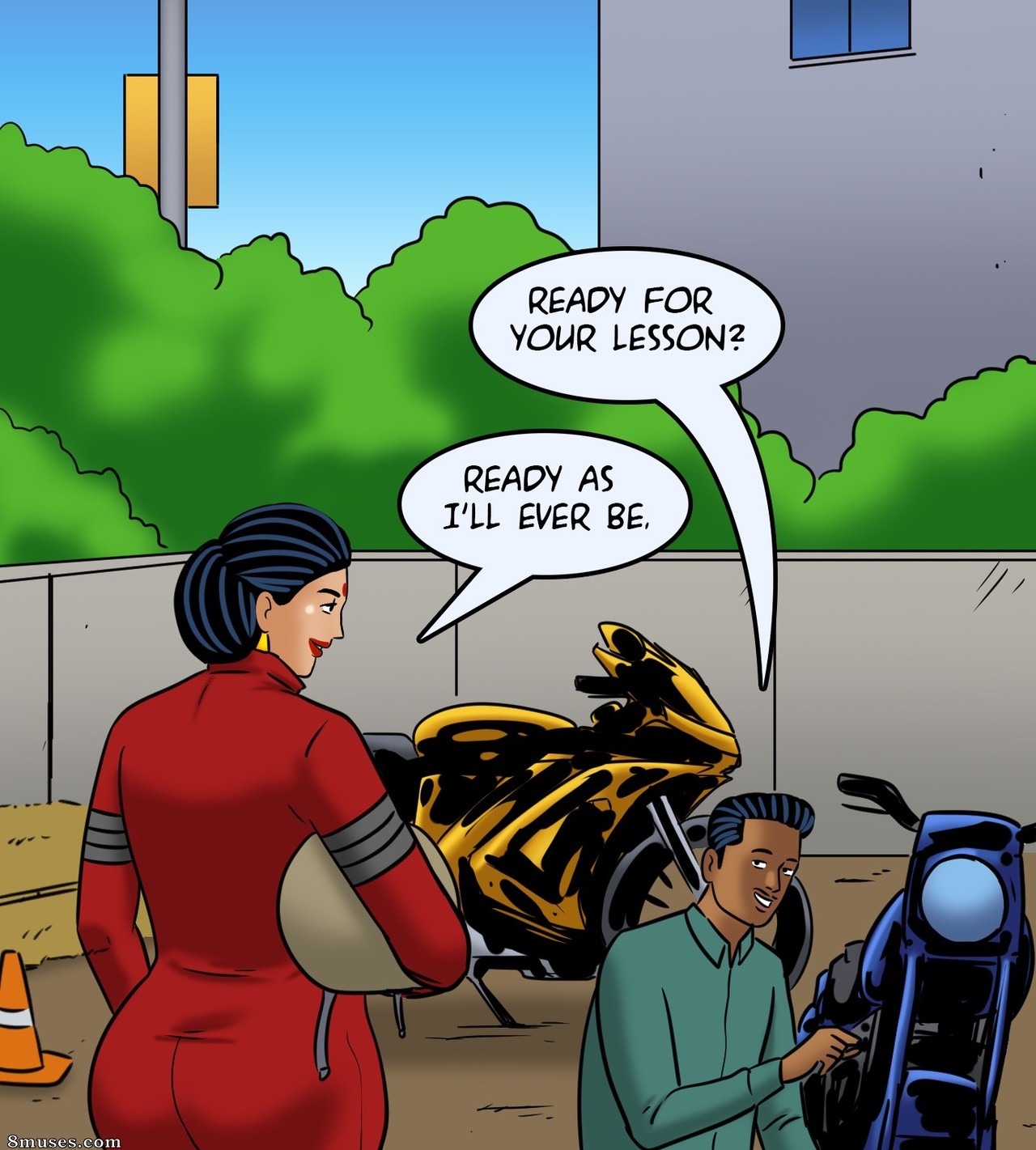 Velamma - Issue 119 - Biker Babe - Page 45