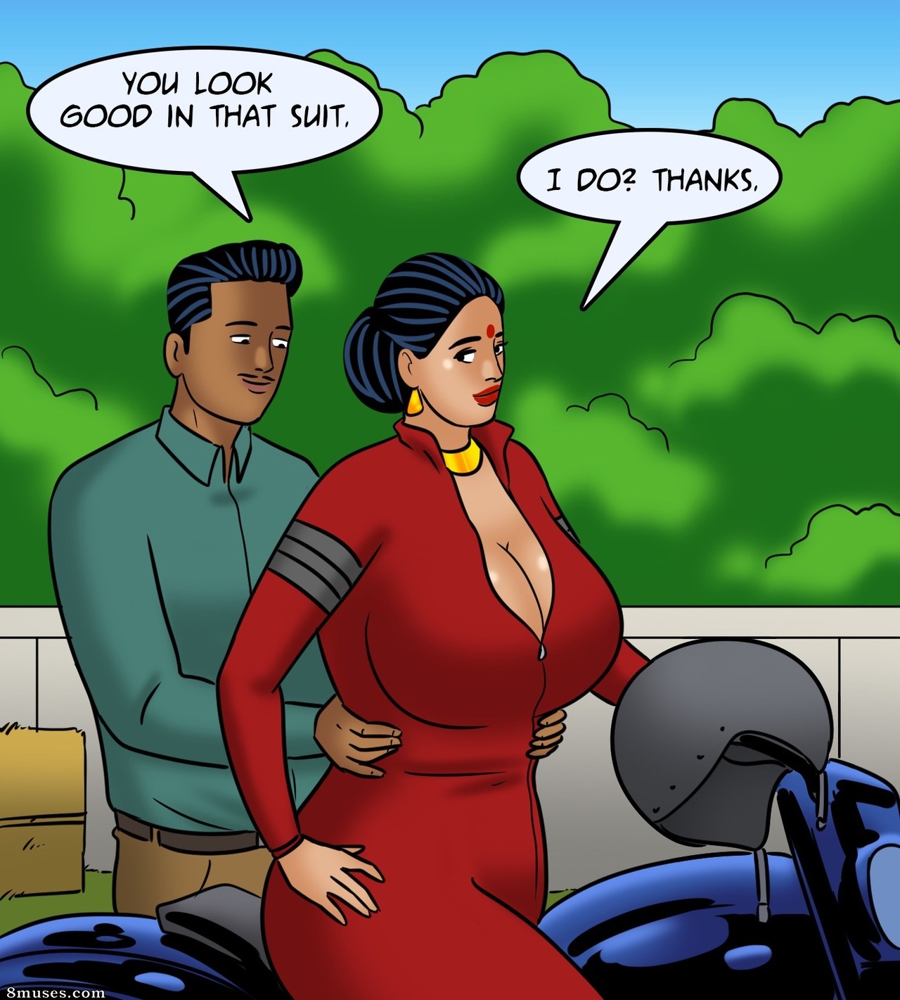 Velamma - Issue 119 - Biker Babe - Page 46