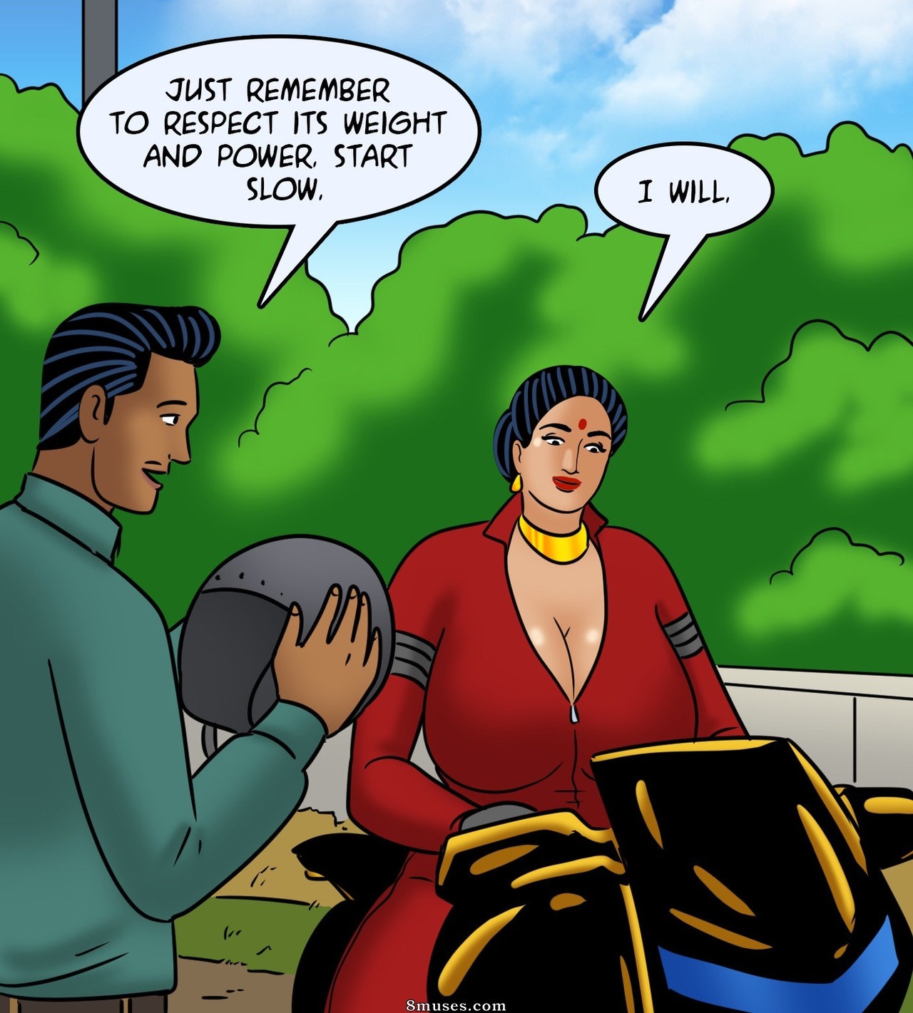 Velamma - Issue 119 - Biker Babe - Page 58
