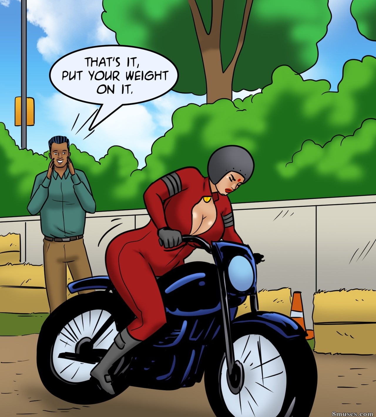 Velamma - Issue 119 - Biker Babe - Page 49