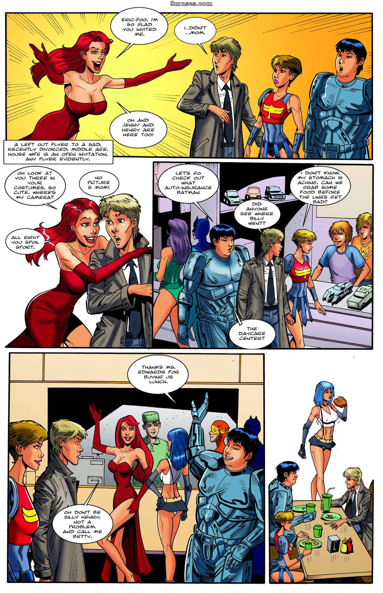 BE Story Club Comics - Kinky Comic Convention - Page 4