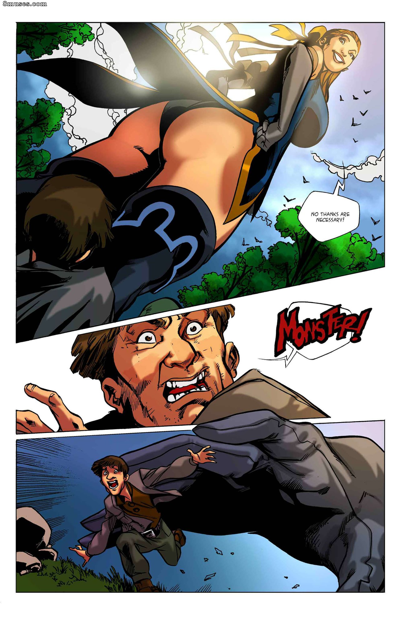 Giantess Club Comics - Hero of Size - Page 35