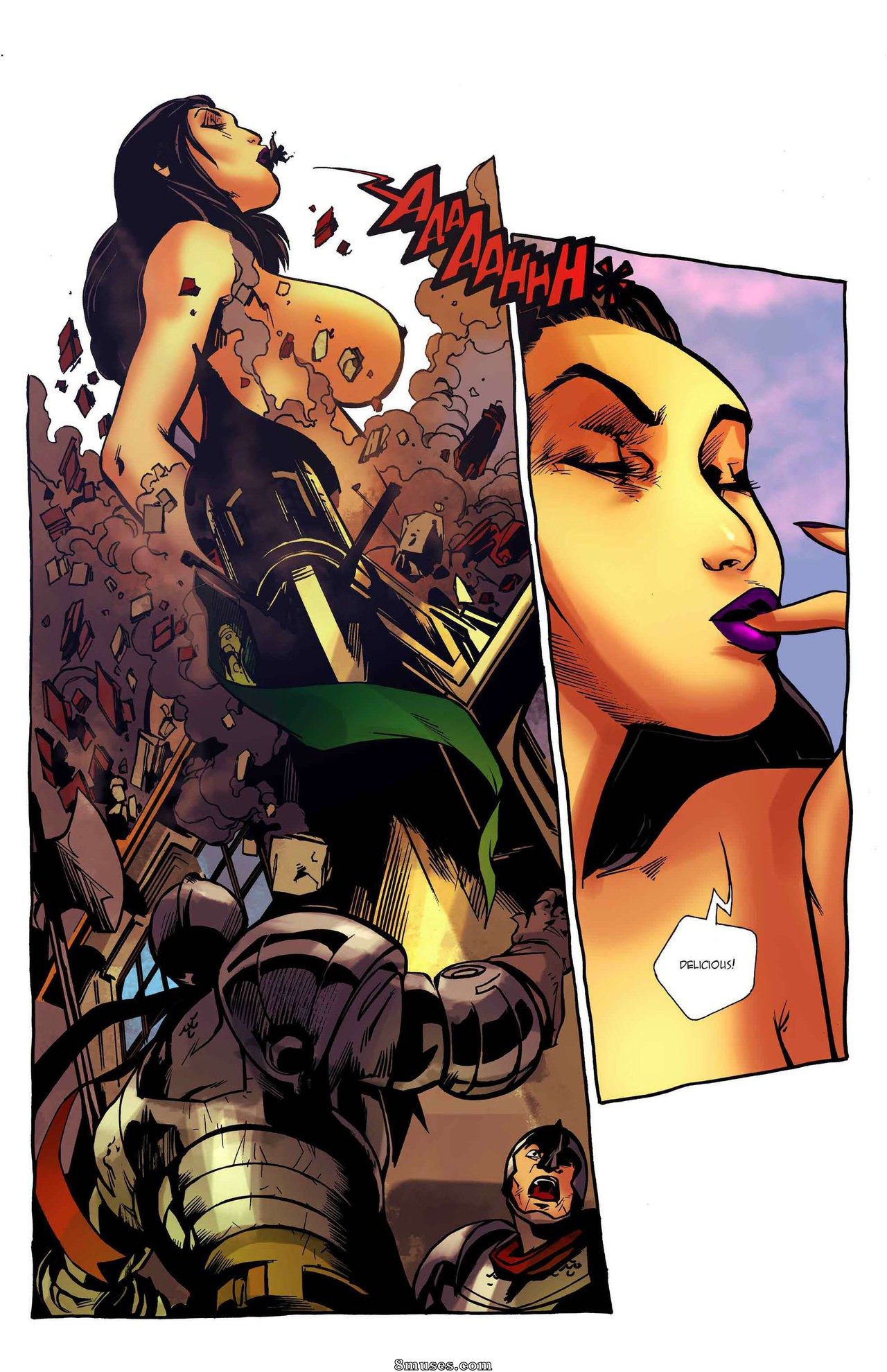 Page 61 | Giantess-Club-ComicsHero-of-Size | 8muses - Sex Comics