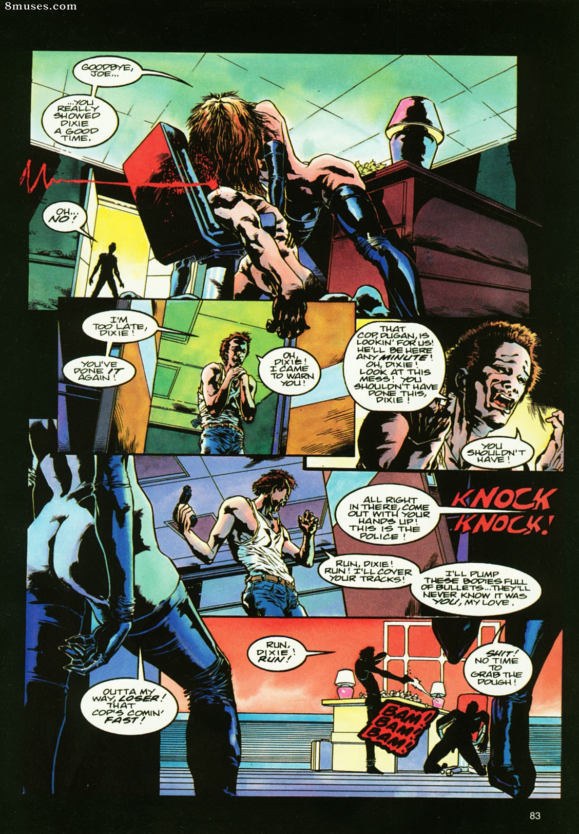 Penthouse Comics - Dixie Snakeyes - Page 8