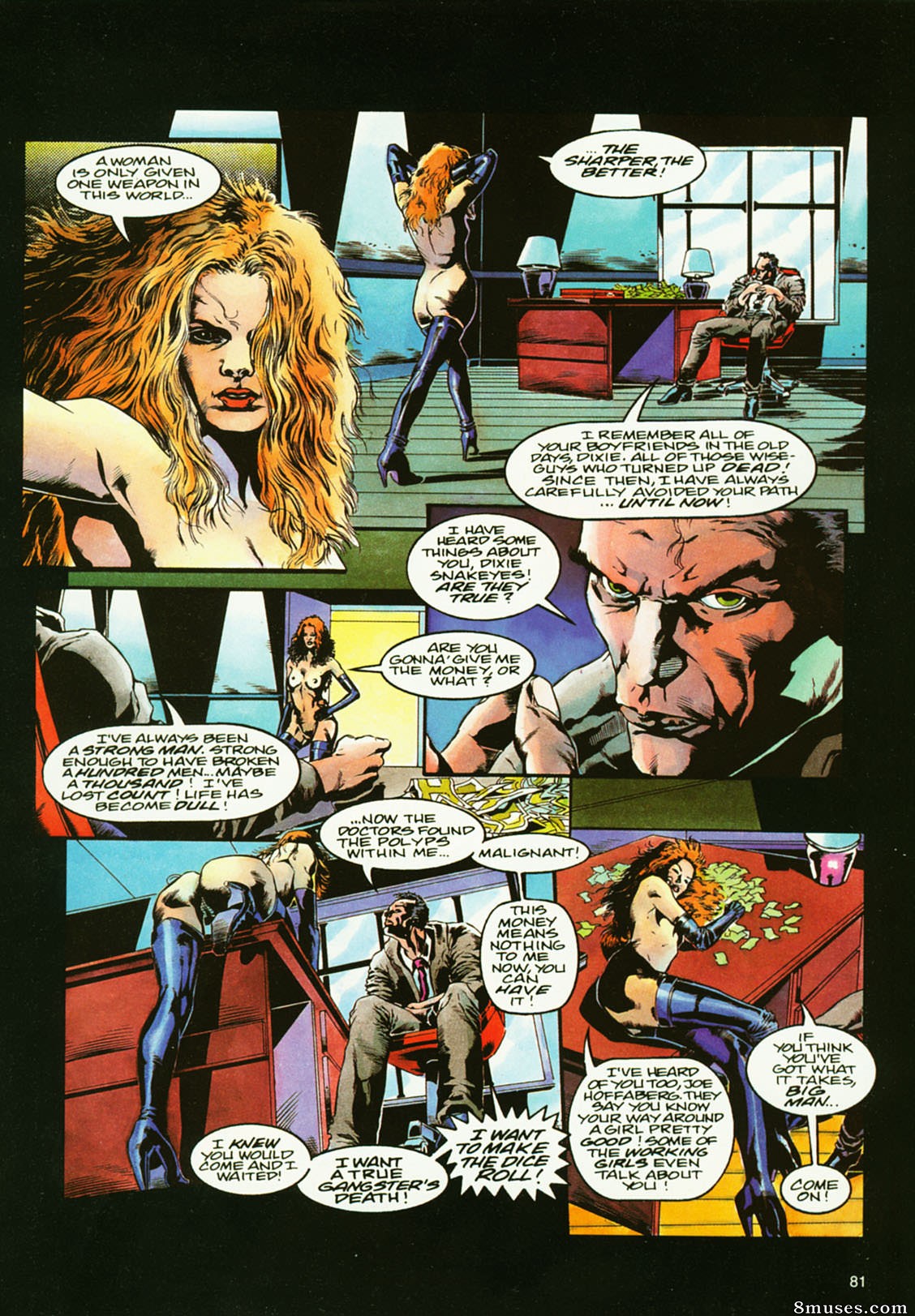 Penthouse Comics - Dixie Snakeyes - Página 6
