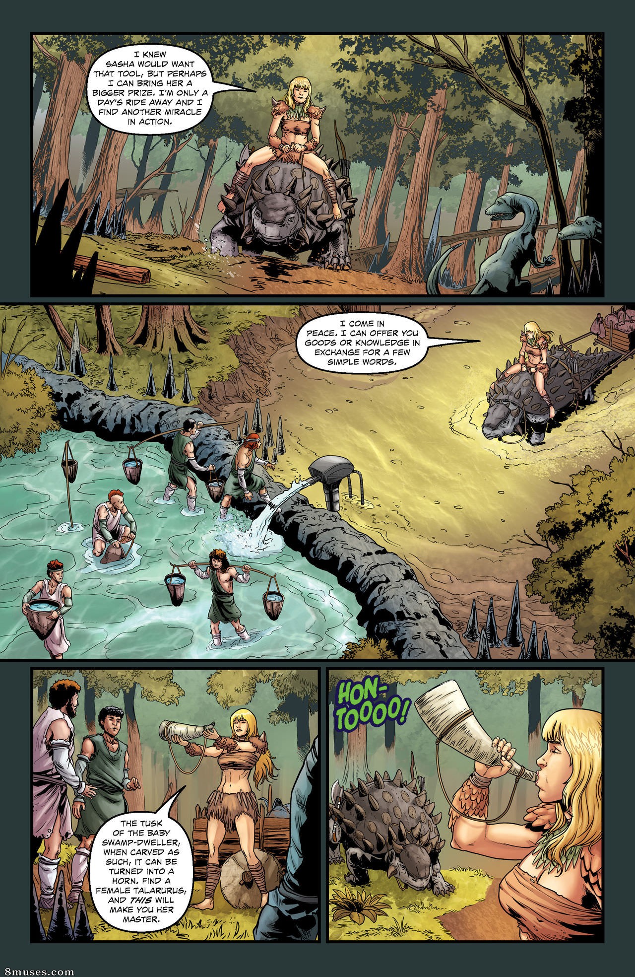 Boundless Comics - Fantasia da selva - Anual - Página 7
