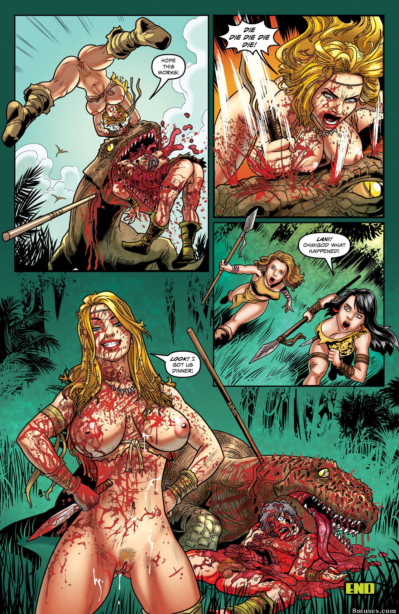 Boundless Comics - Fantasia da selva - Anual - Página 28