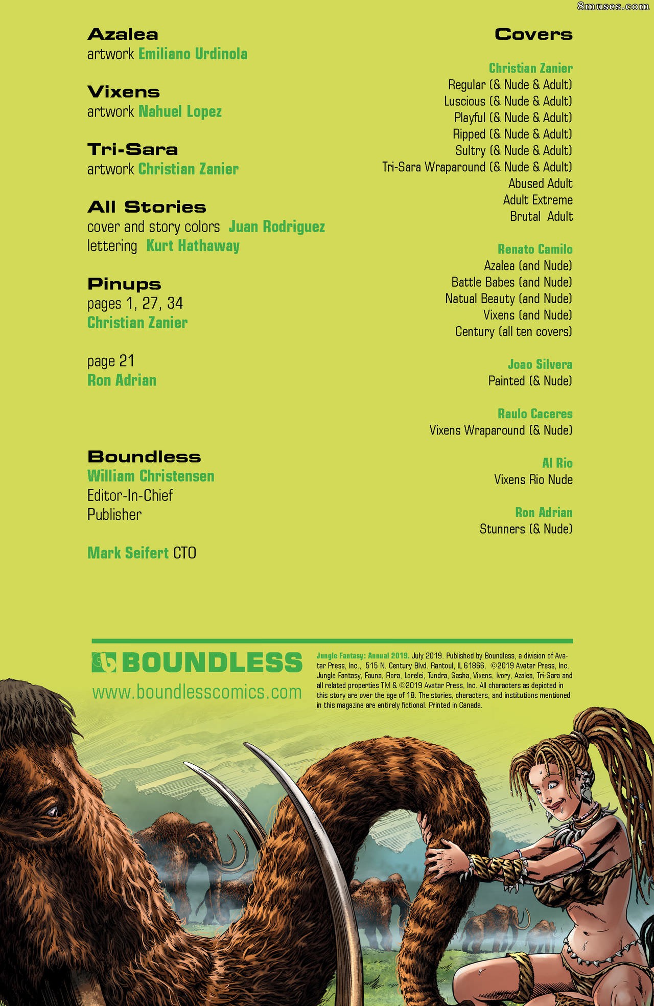 Page 2 | Boundless-Comics/Jungle-Fantasy-Annual | 8muses - Sex Comics