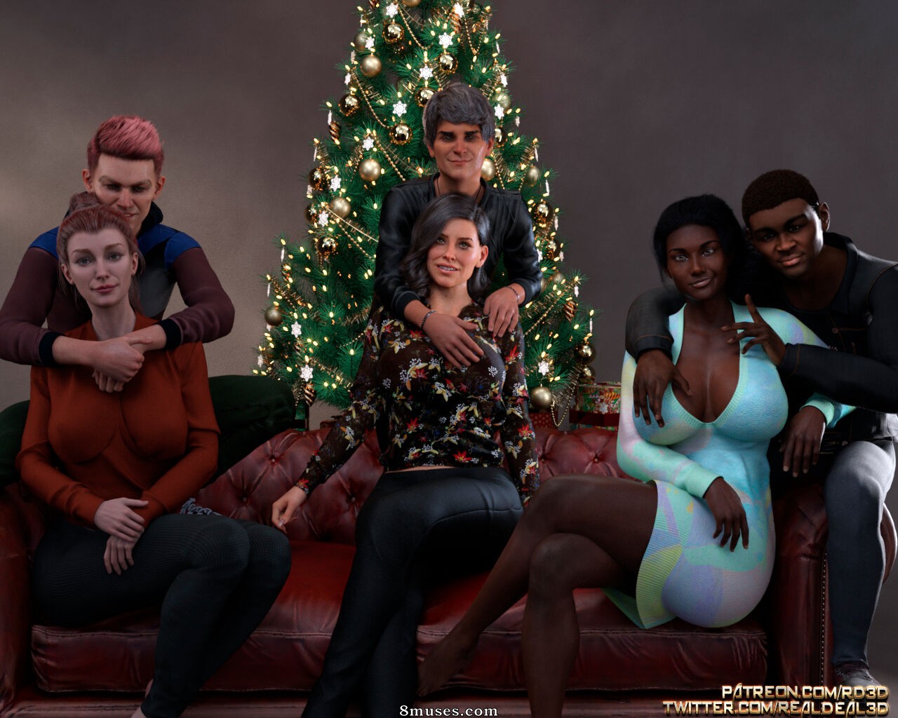 Real-Deal 3D - Merry Christmas And Happy New Year - Page 1