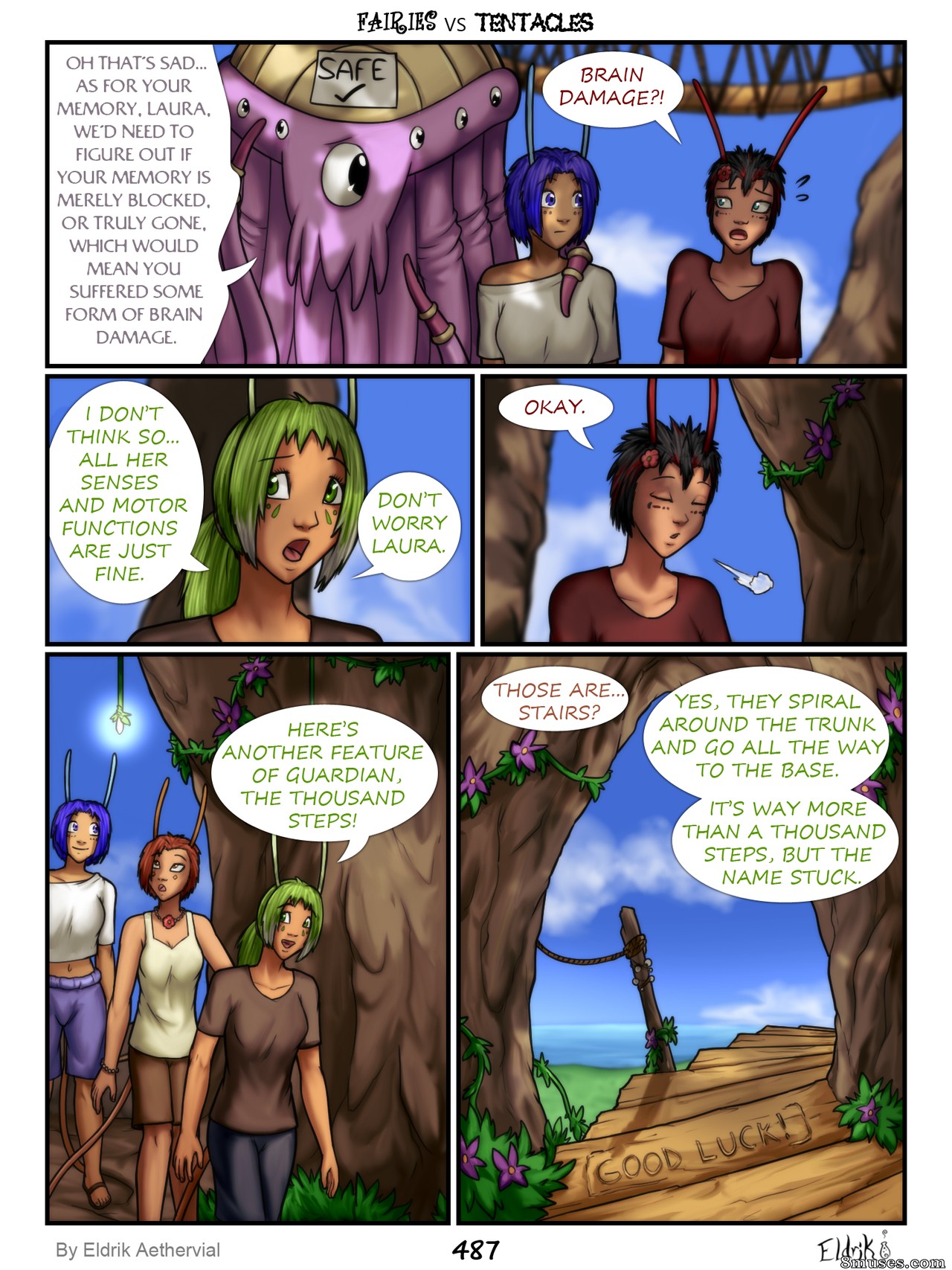 BobbyDando - Eldrik Aethervial - Fairies vs Tentacles - Page 488