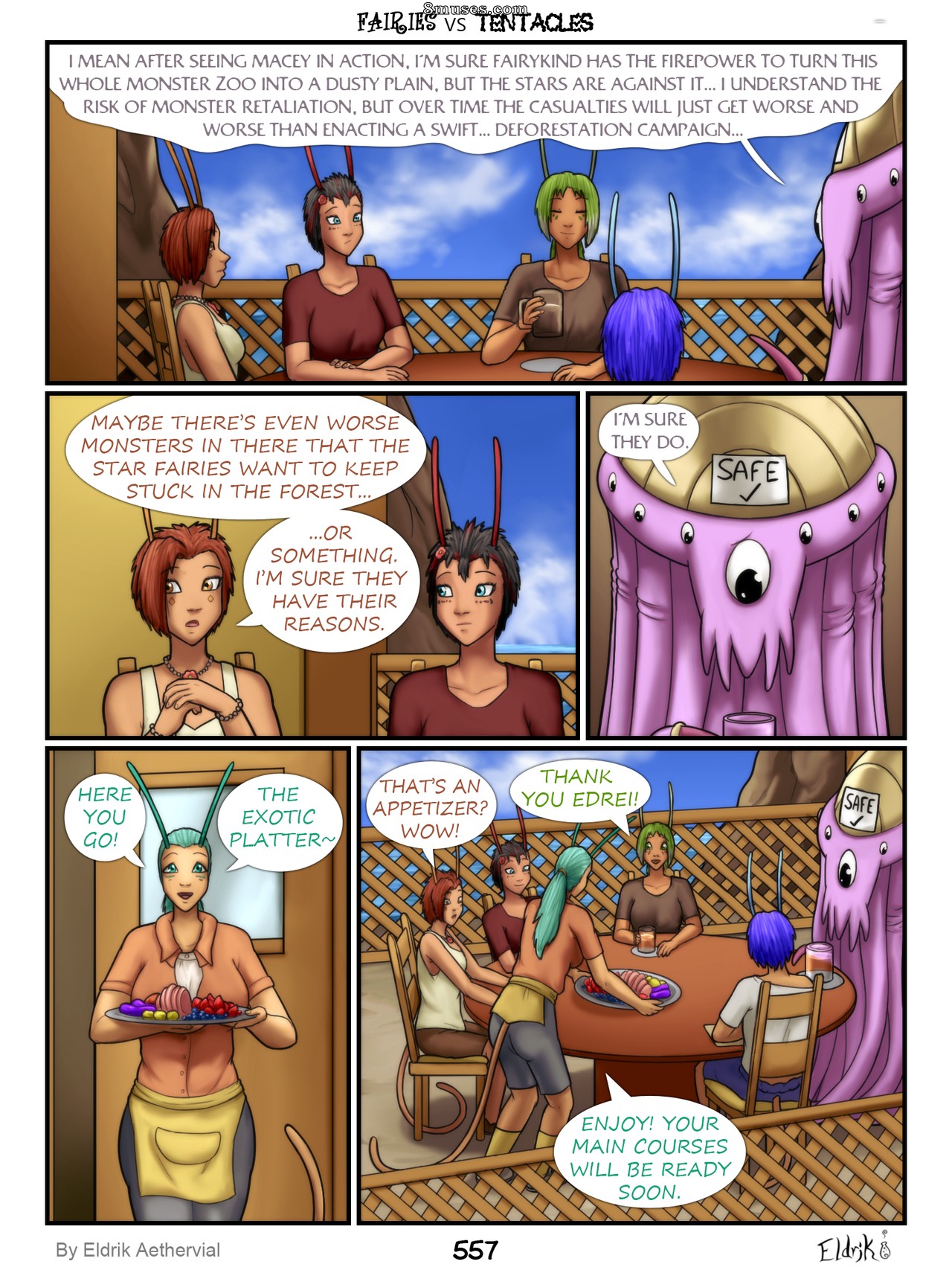 BobbyDando - Eldrik Aethervial - Fairies vs Tentacles - Page 558