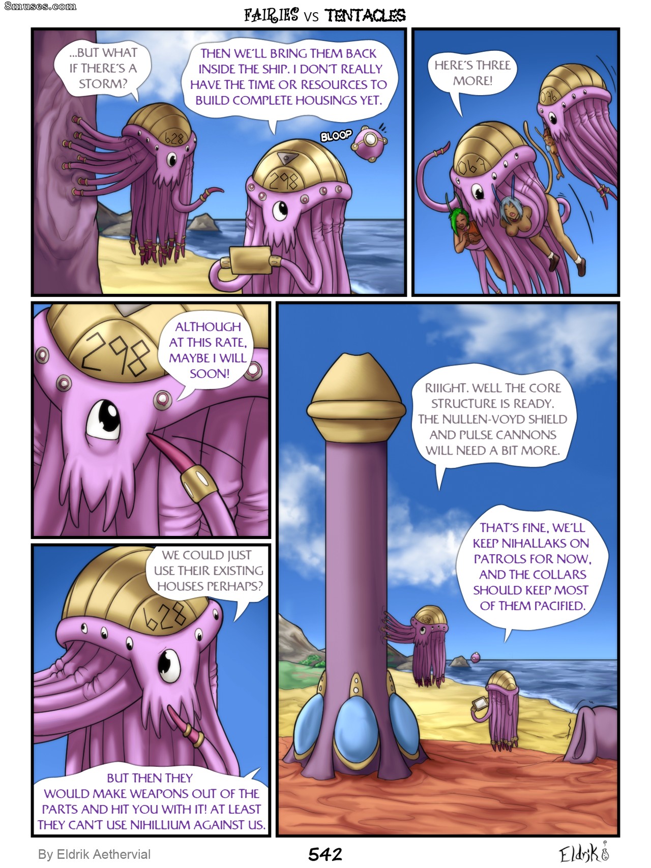 BobbyDando - Eldrik Aethervial - Fairies vs Tentacles - Page 543