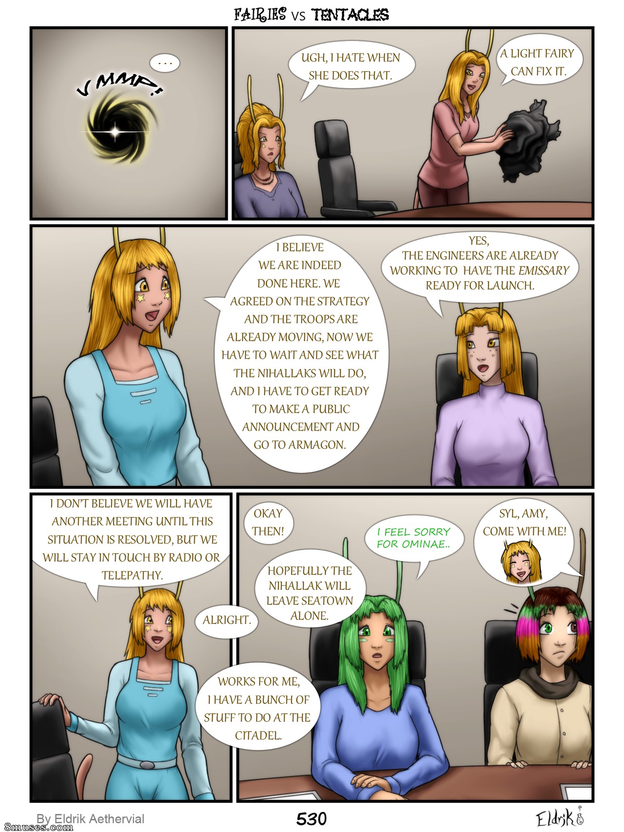 BobbyDando - Eldrik Aethervial - Fairies vs Tentacles - Page 531