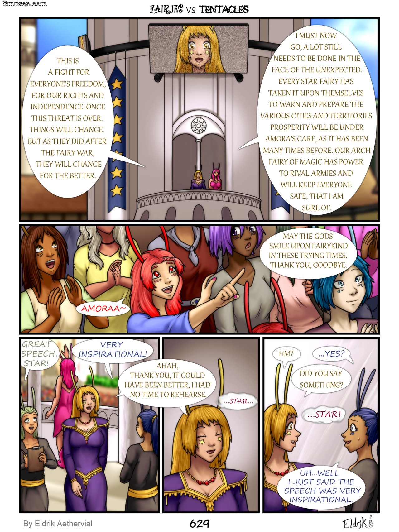 BobbyDando - Eldrik Aethervial - Fairies vs Tentacles - Page 630