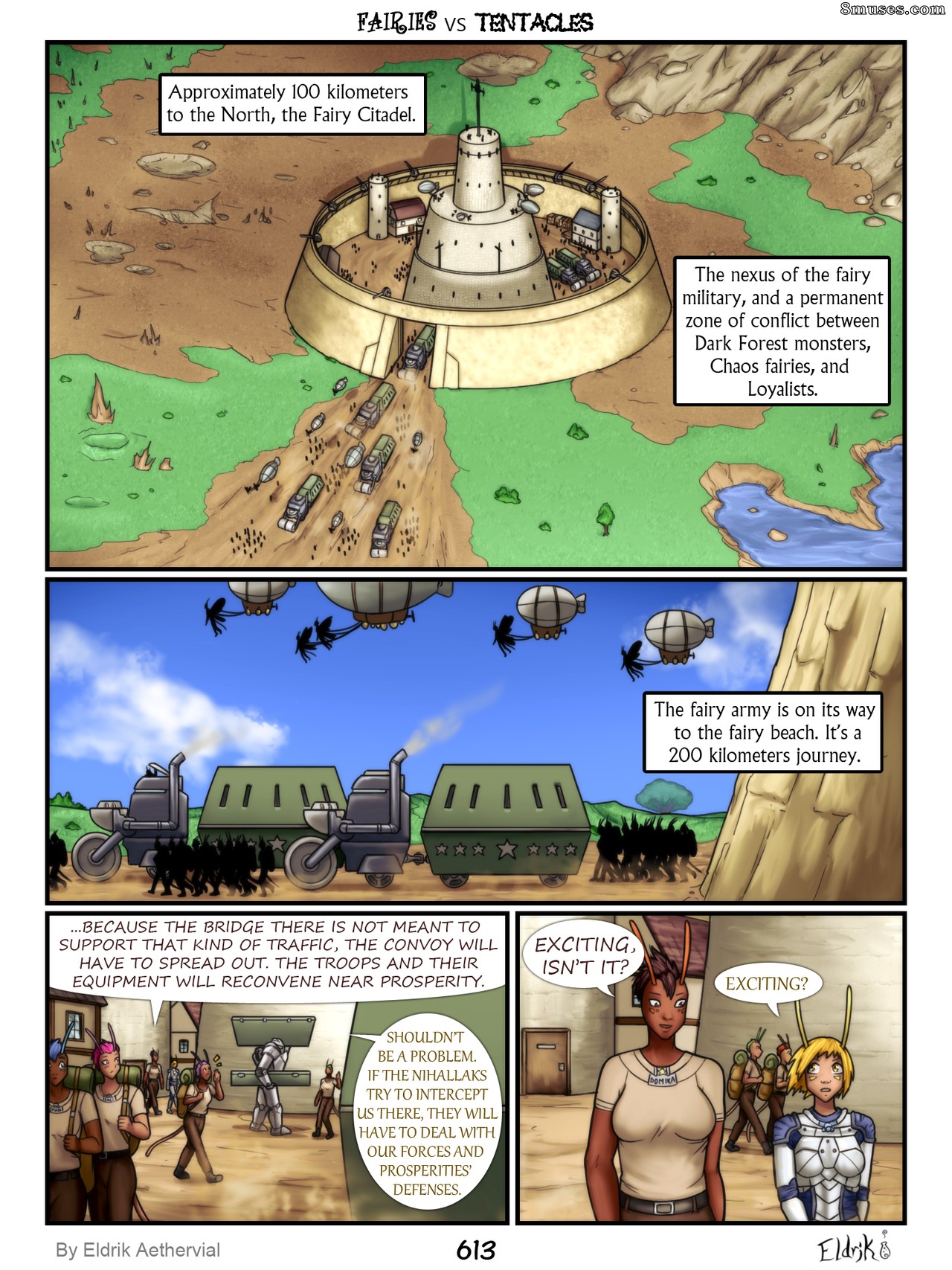 BobbyDando - Eldrik Aethervial - Fairies vs Tentacles - Page 614