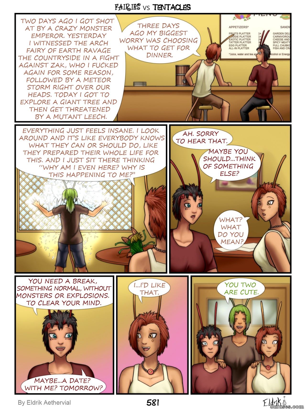 BobbyDando - Eldrik Aethervial - Fairies vs Tentacles - Page 582