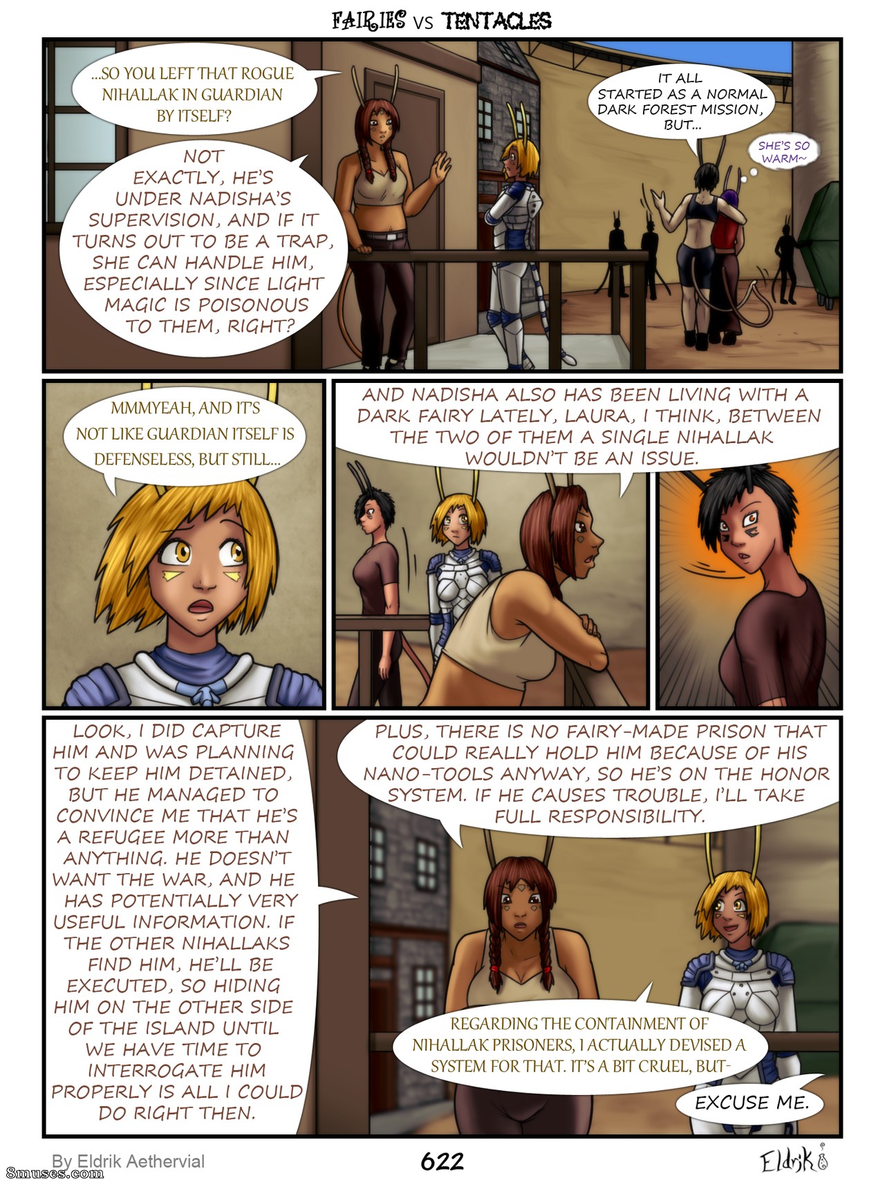 BobbyDando - Eldrik Aethervial - Fairies vs Tentacles - Page 623