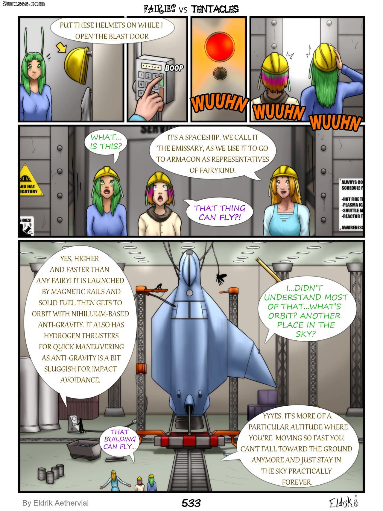 BobbyDando - Eldrik Aethervial - Fairies vs Tentacles - Page 534
