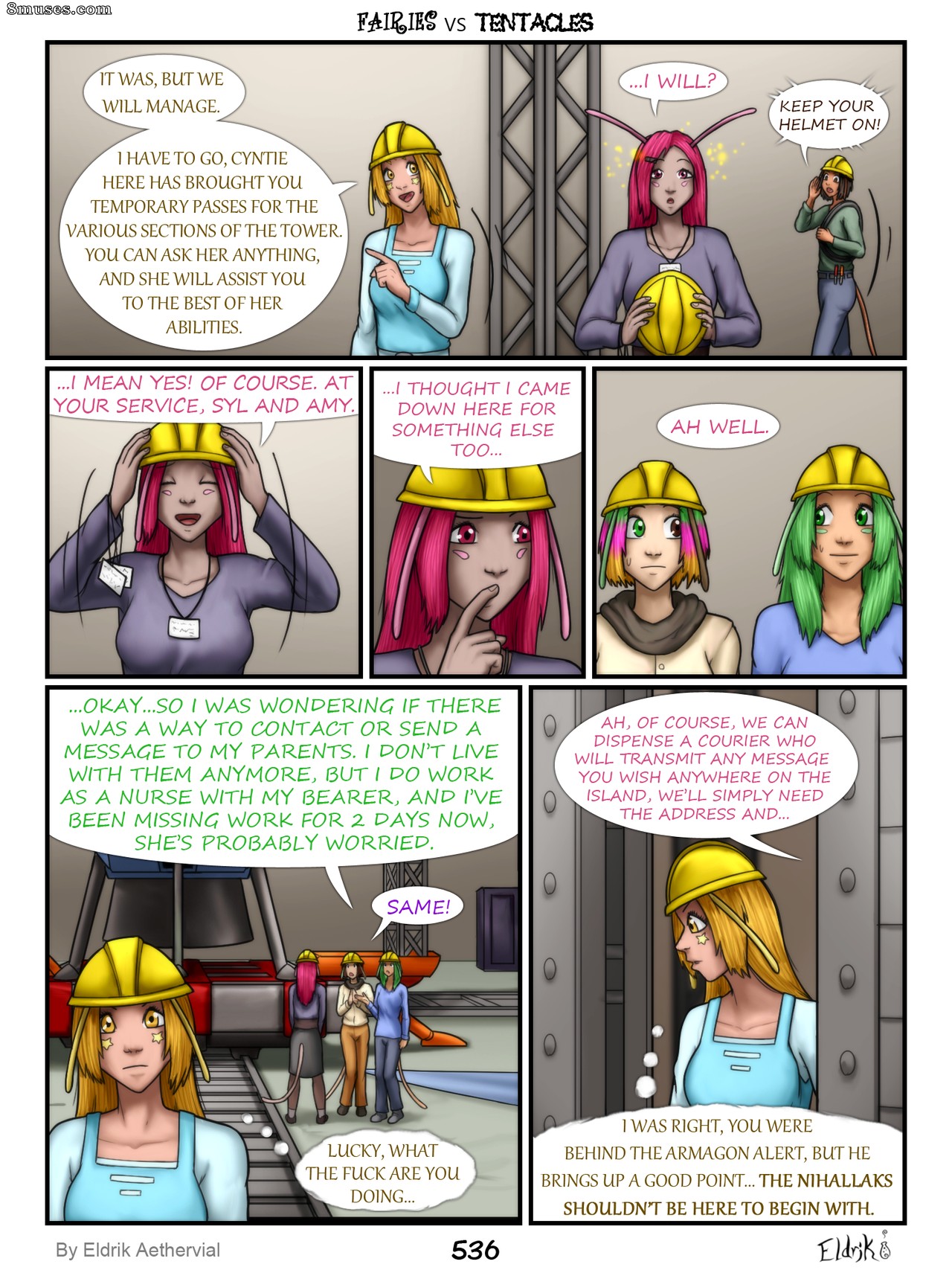 BobbyDando - Eldrik Aethervial - Fairies vs Tentacles - Page 537