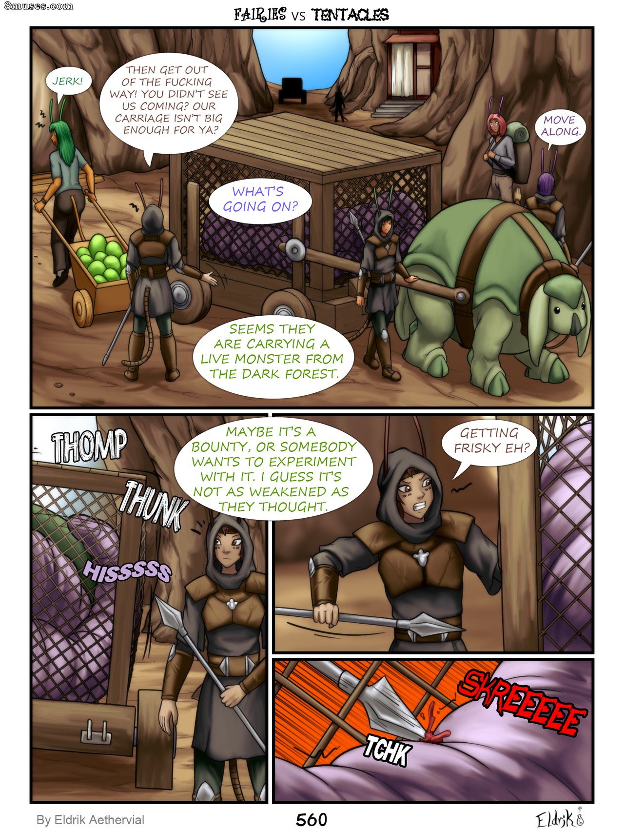 BobbyDando - Eldrik Aethervial - Fairies vs Tentacles - Page 561
