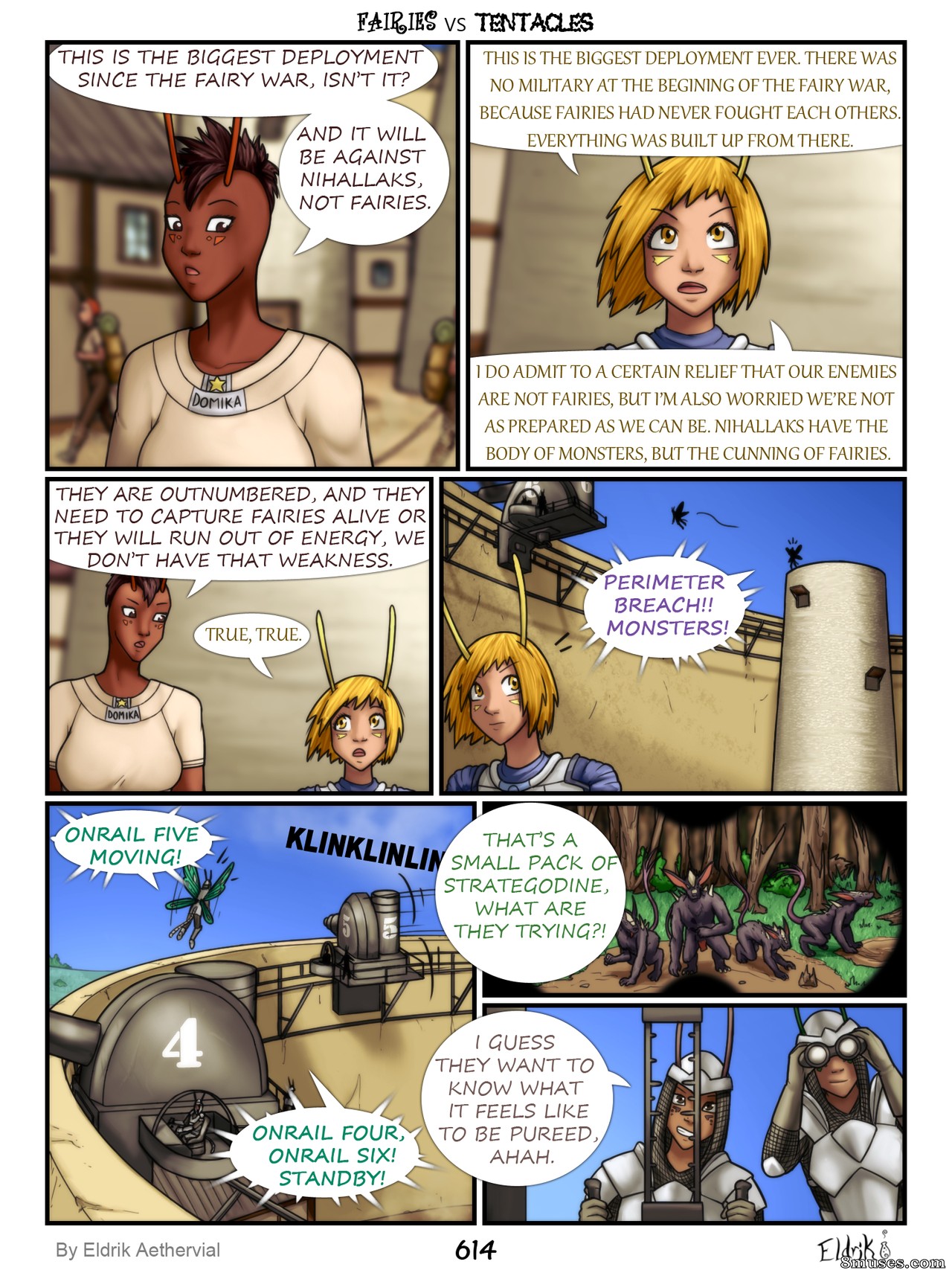 BobbyDando - Eldrik Aethervial - Fairies vs Tentacles - Page 615