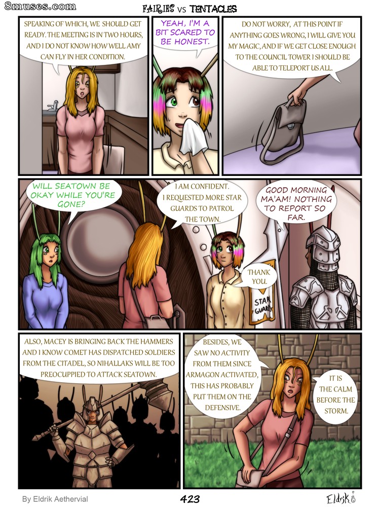 BobbyDando - Eldrik Aethervial - Fairies vs Tentacles - Page 424