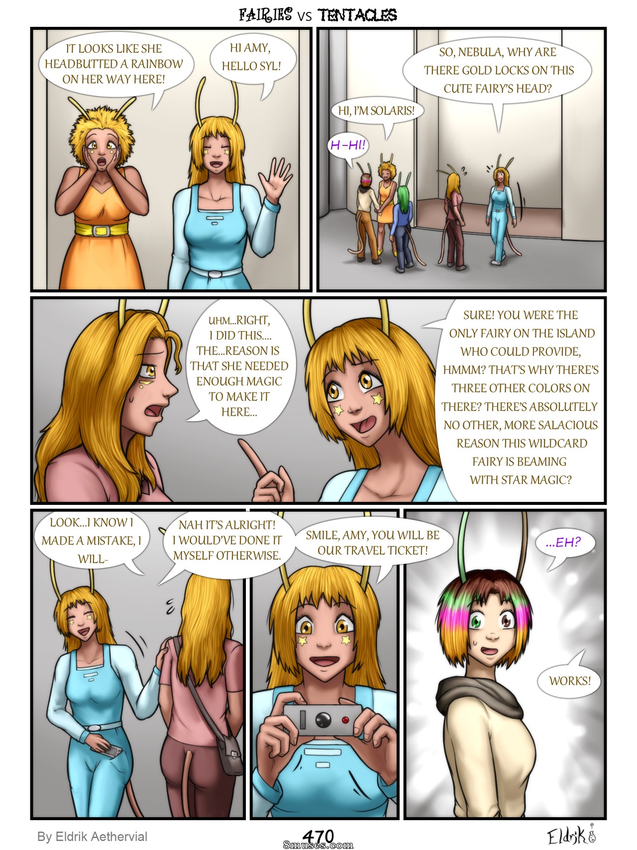 BobbyDando - Eldrik Aethervial - Fairies vs Tentacles - Page 471
