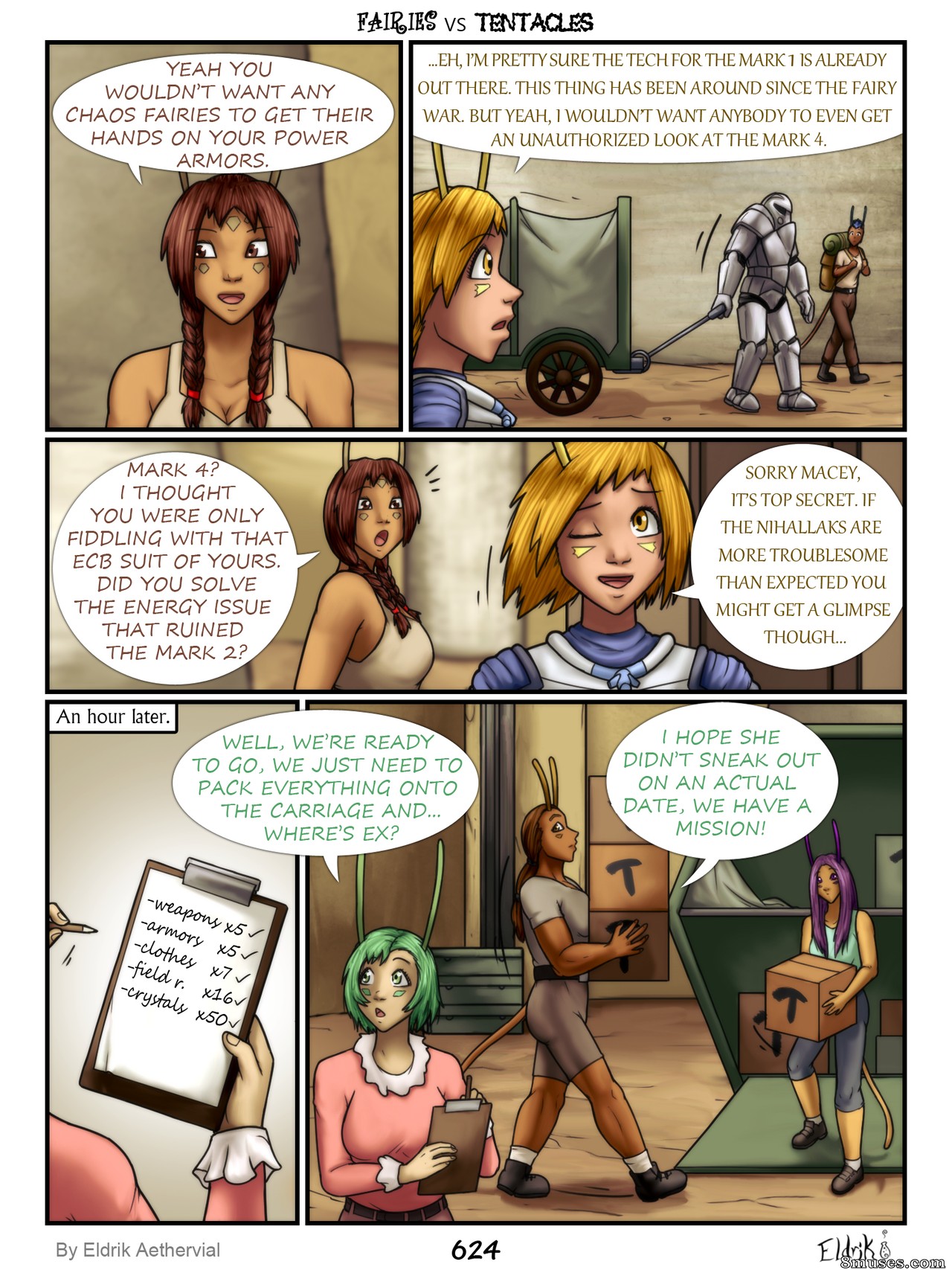 BobbyDando - Eldrik Aethervial - Fairies vs Tentacles - Page 625