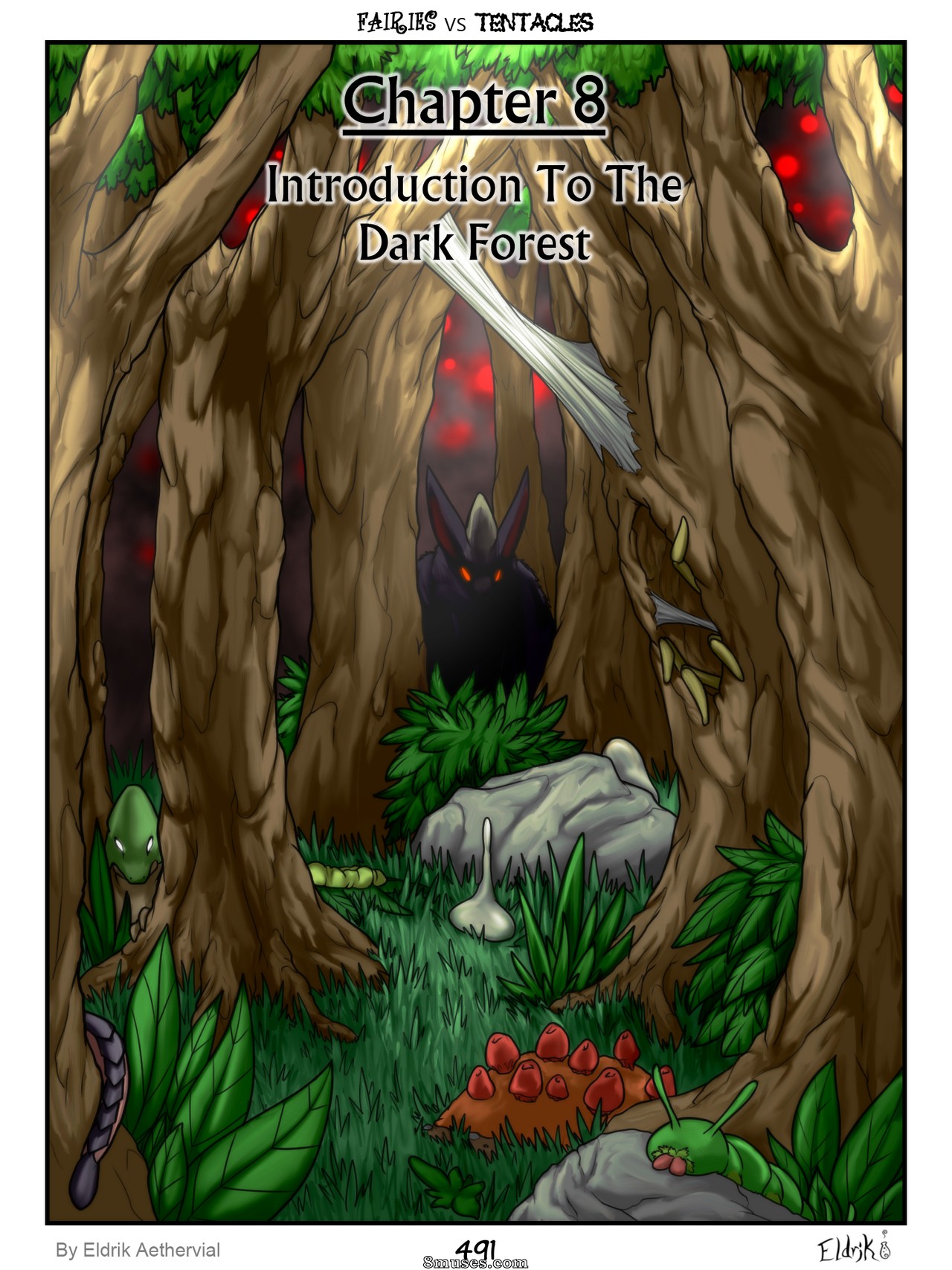 BobbyDando - Eldrik Aethervial - Fairies vs Tentacles - Page 492