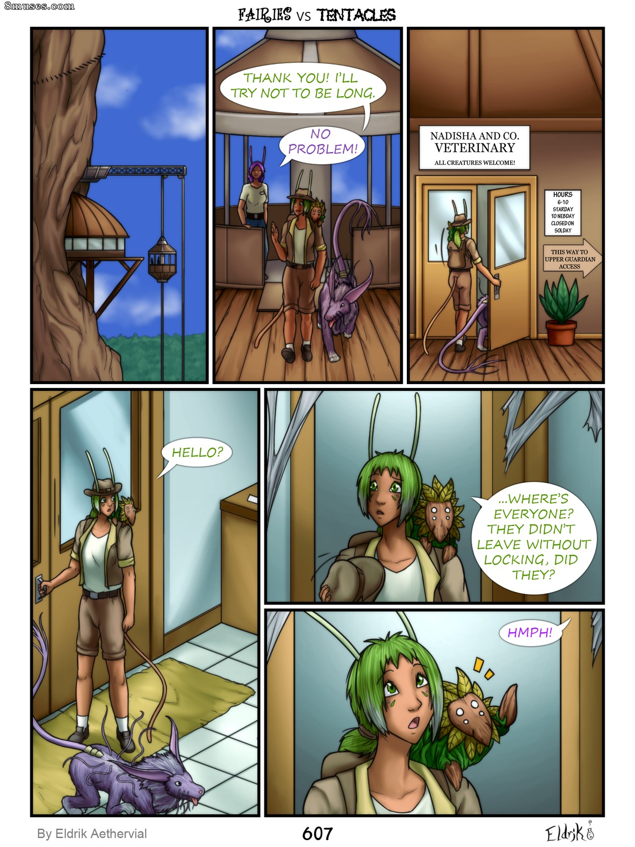BobbyDando - Eldrik Aethervial - Fairies vs Tentacles - Page 608