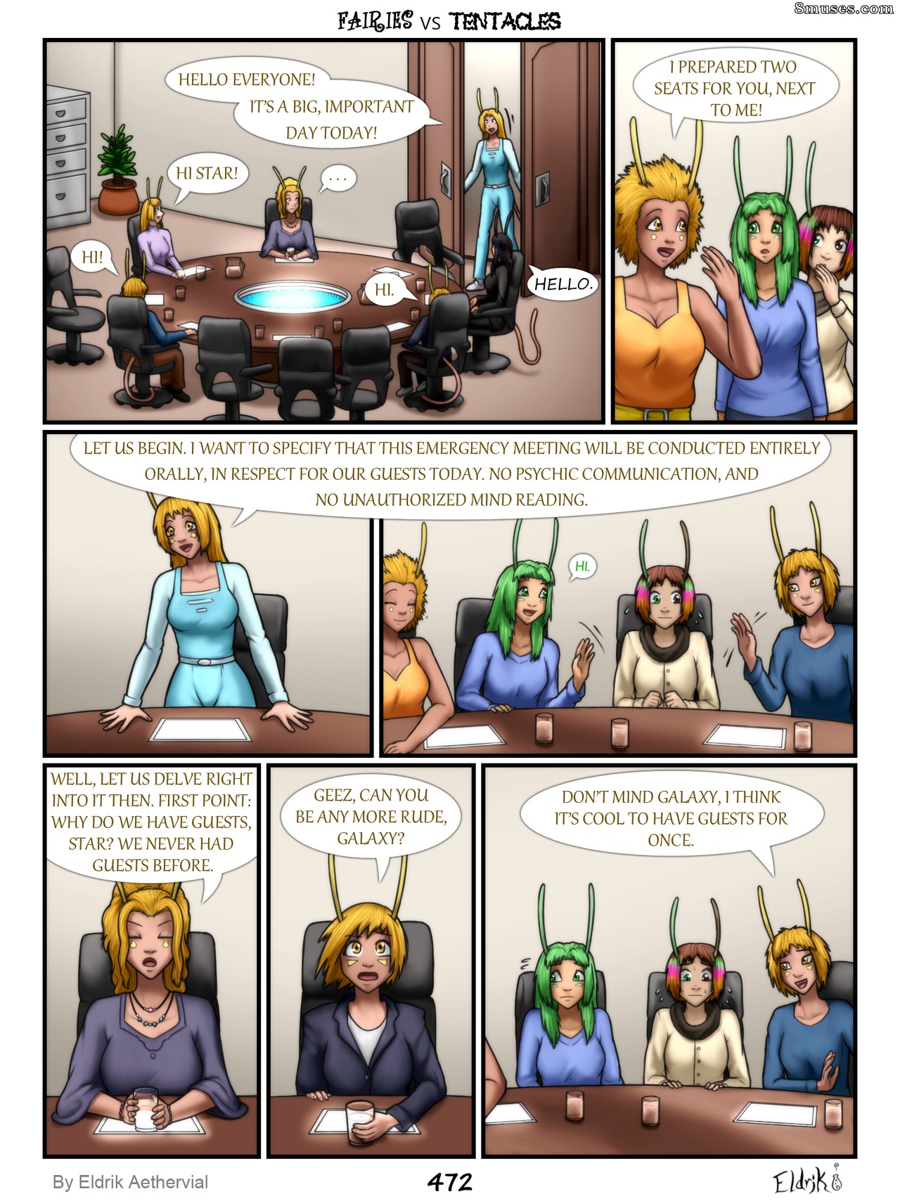 BobbyDando - Eldrik Aethervial - Fairies vs Tentacles - Page 473
