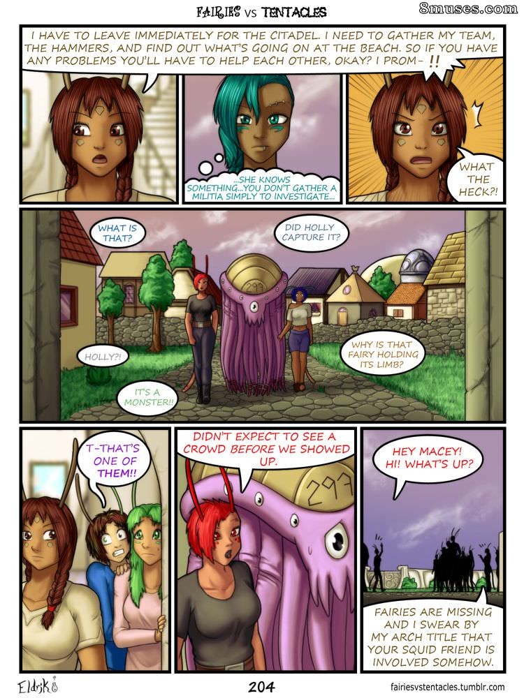 BobbyDando - Eldrik Aethervial - Fairies vs Tentacles - Page 205