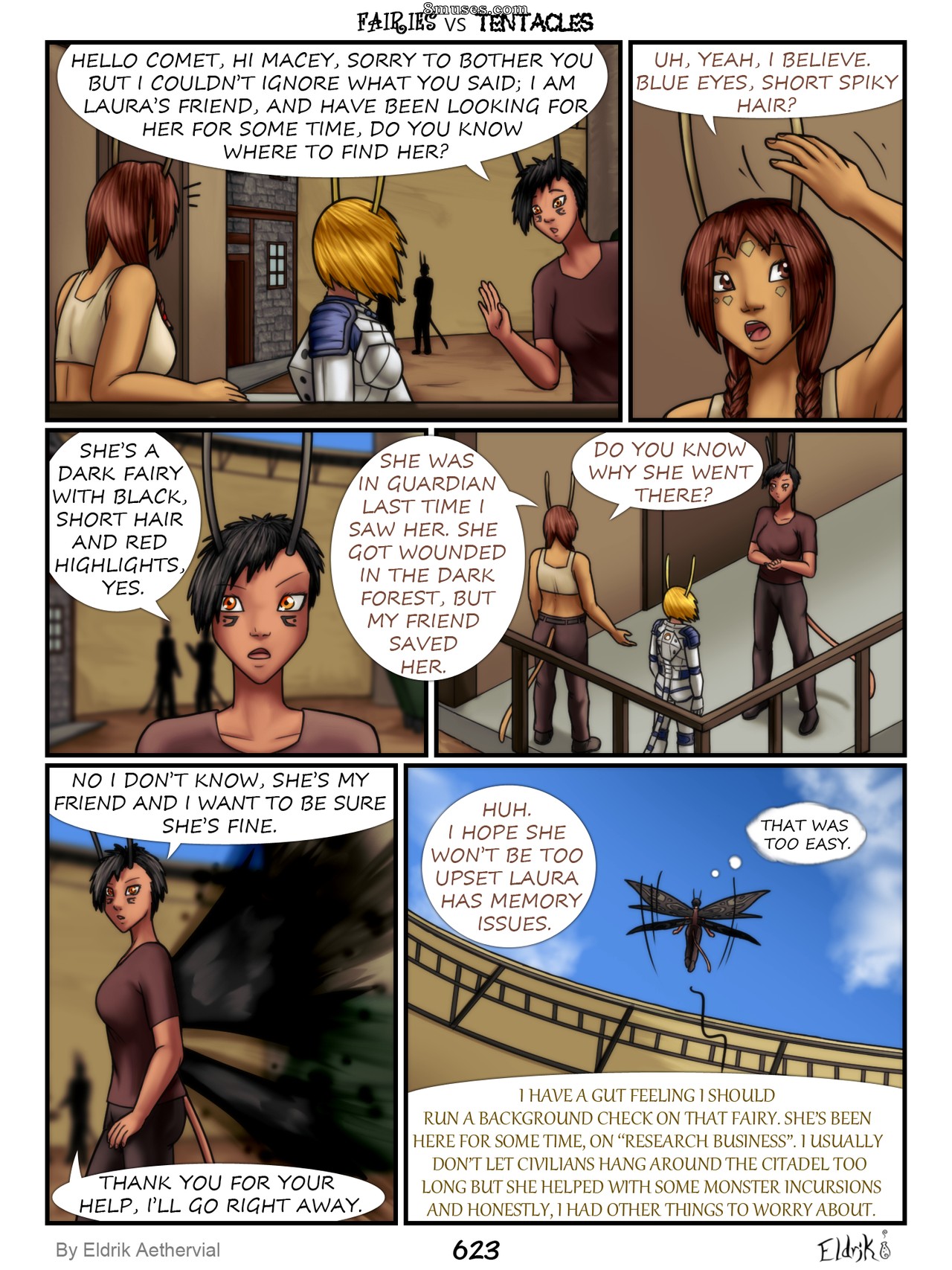 BobbyDando - Eldrik Aethervial - Fairies vs Tentacles - Page 624