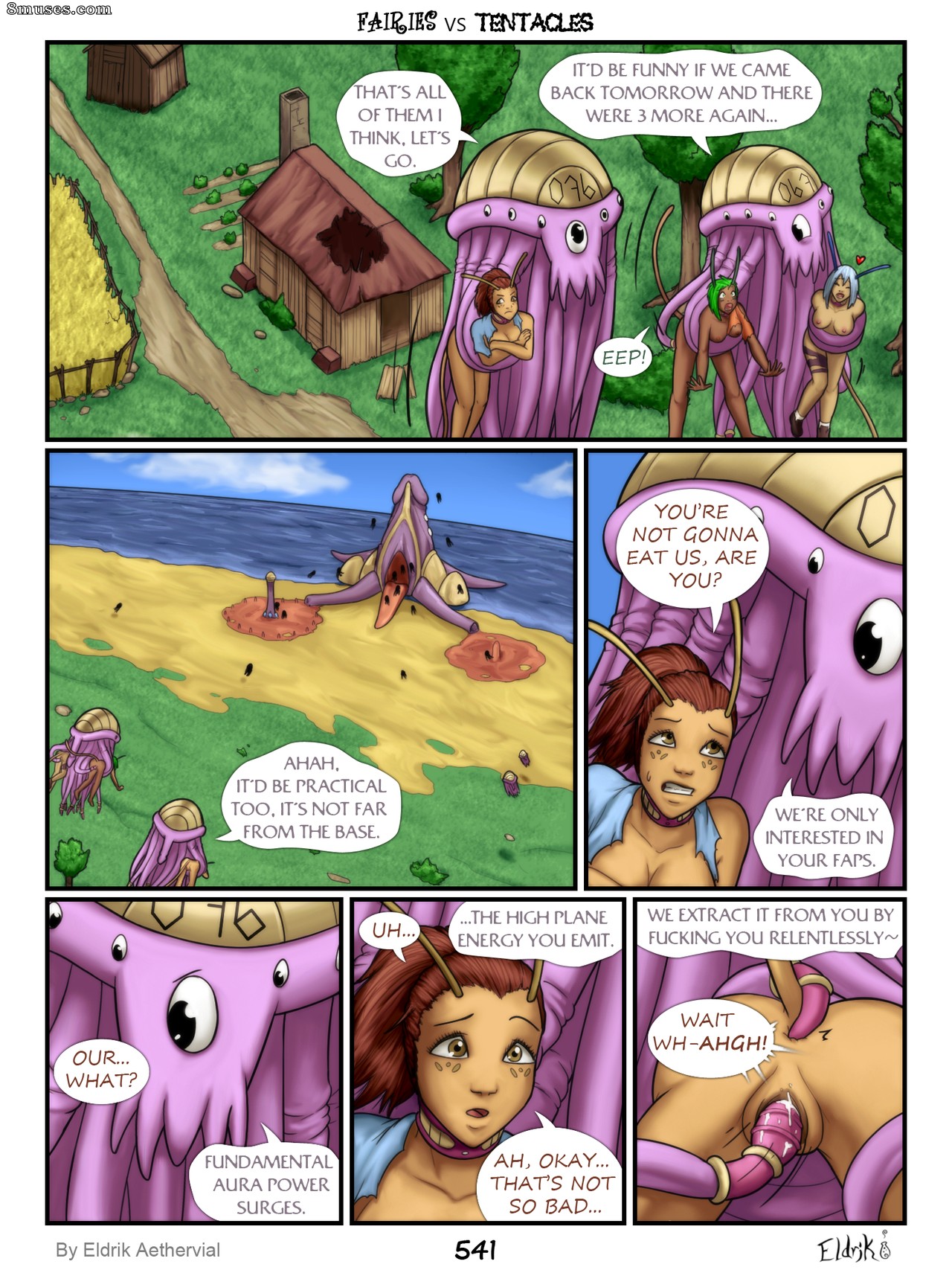 BobbyDando - Eldrik Aethervial - Fairies vs Tentacles - Page 542