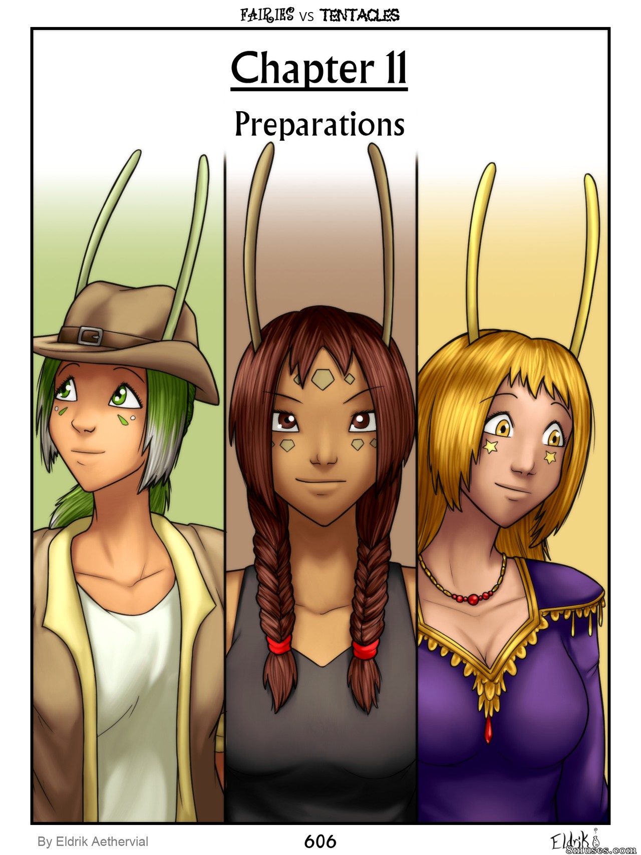 BobbyDando - Eldrik Aethervial - Fairies vs Tentacles - Page 607