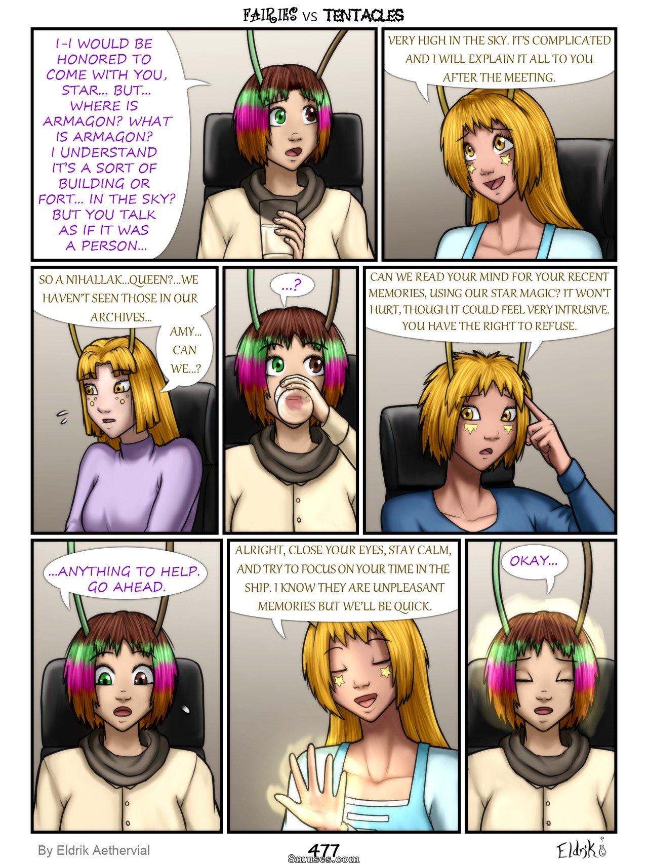 BobbyDando - Eldrik Aethervial - Fairies vs Tentacles - Page 478