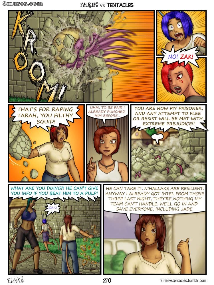 BobbyDando - Eldrik Aethervial - Fairies vs Tentacles - Page 211