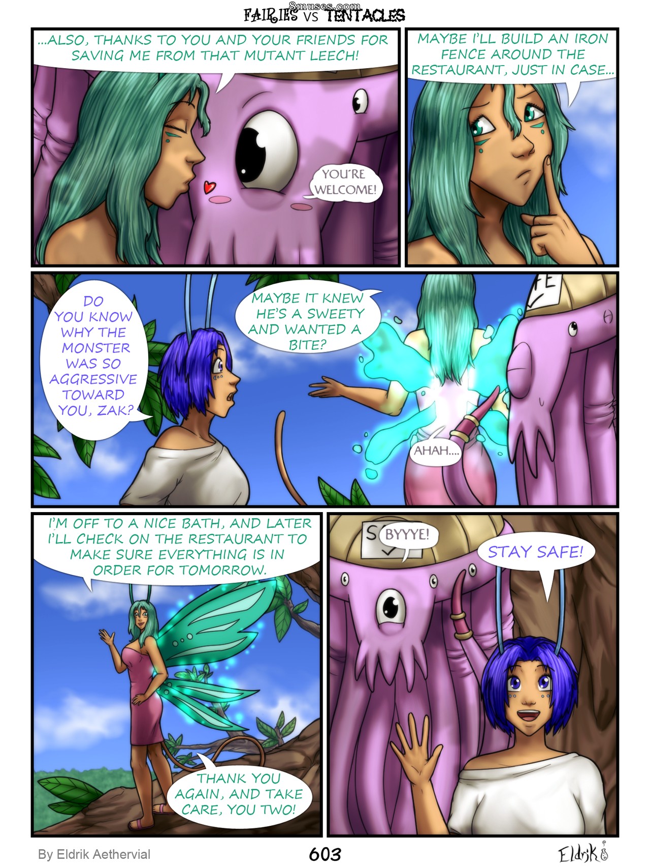 BobbyDando - Eldrik Aethervial - Fairies vs Tentacles - Page 604