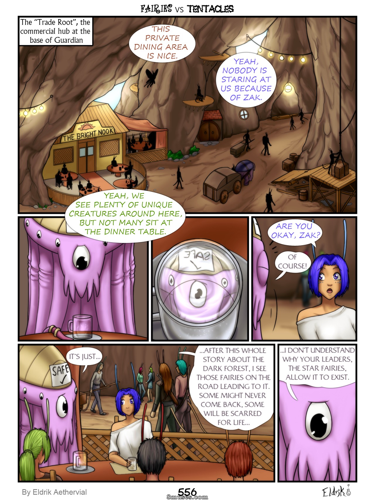 BobbyDando - Eldrik Aethervial - Fairies vs Tentacles - Page 557