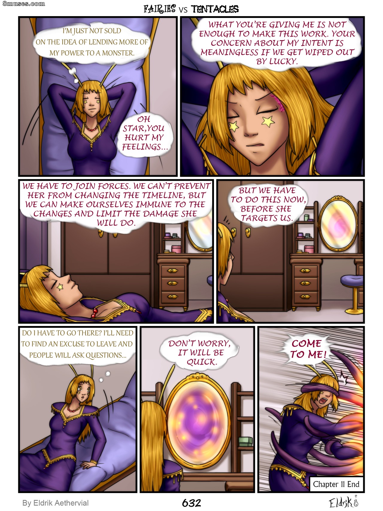 BobbyDando - Eldrik Aethervial - Fairies vs Tentacles - Page 633