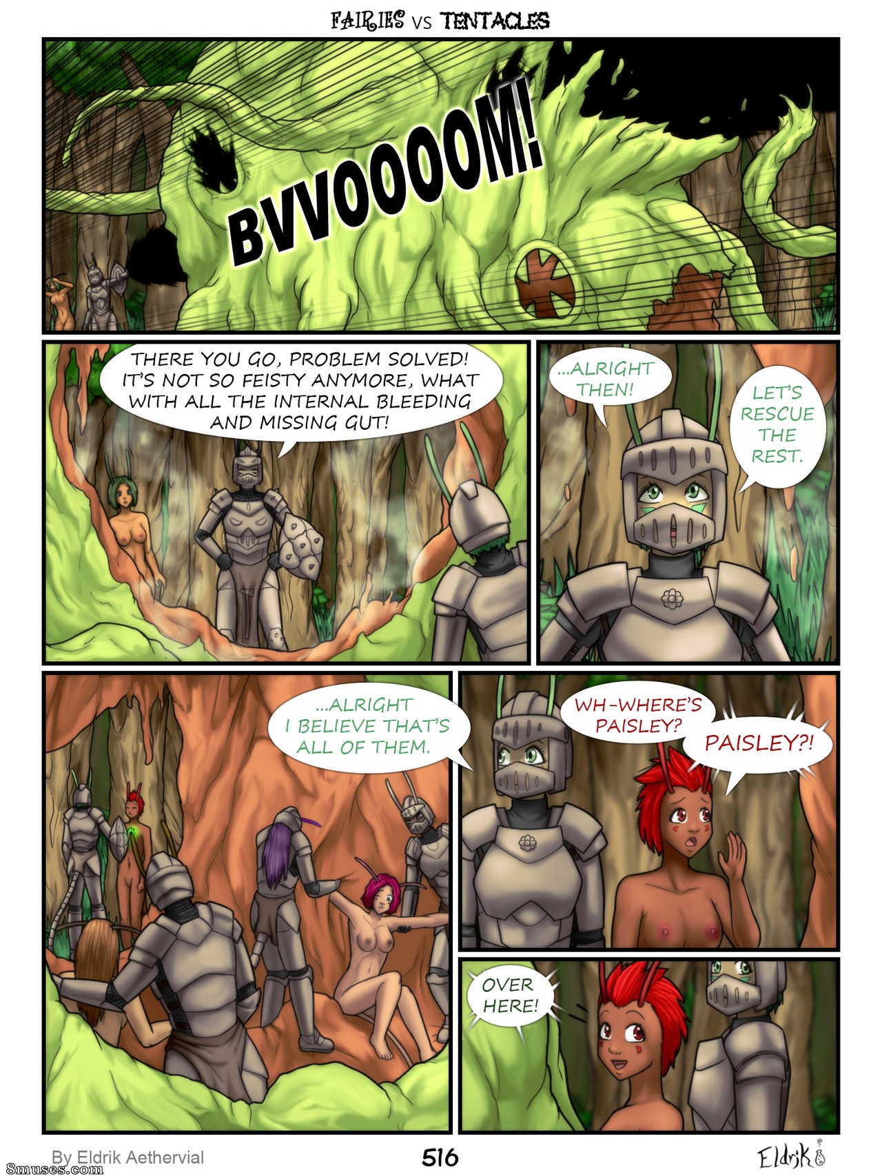 BobbyDando - Eldrik Aethervial - Fairies vs Tentacles - Page 517