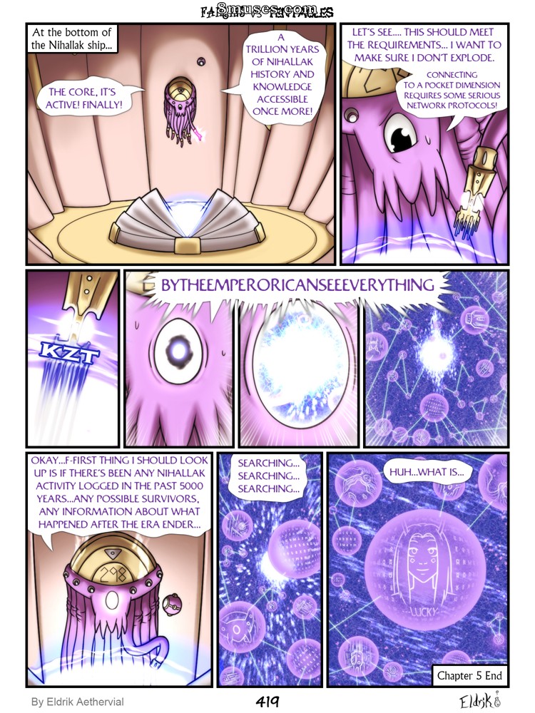 BobbyDando - Eldrik Aethervial - Fairies vs Tentacles - Page 420