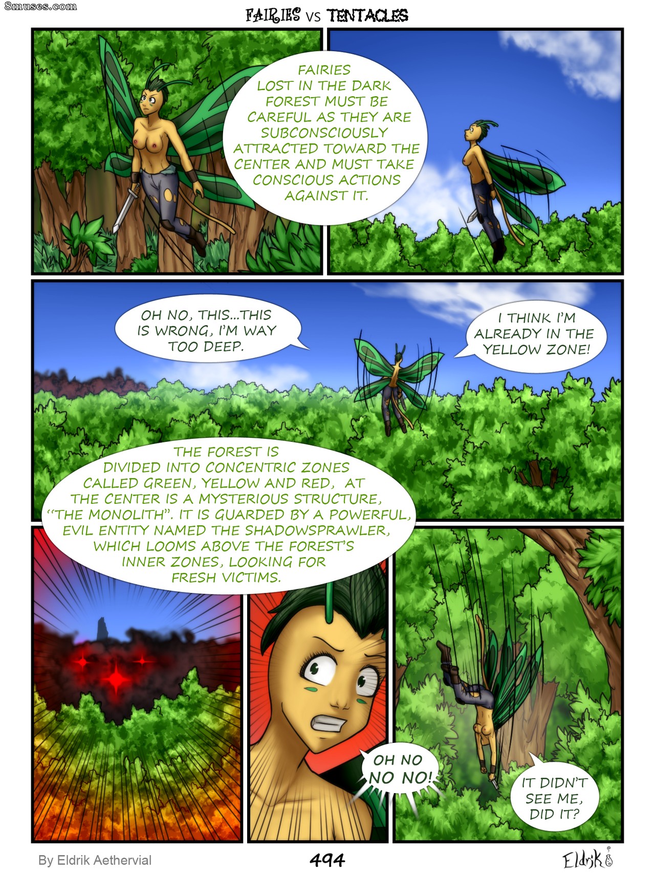 BobbyDando - Eldrik Aethervial - Fairies vs Tentacles - Page 495