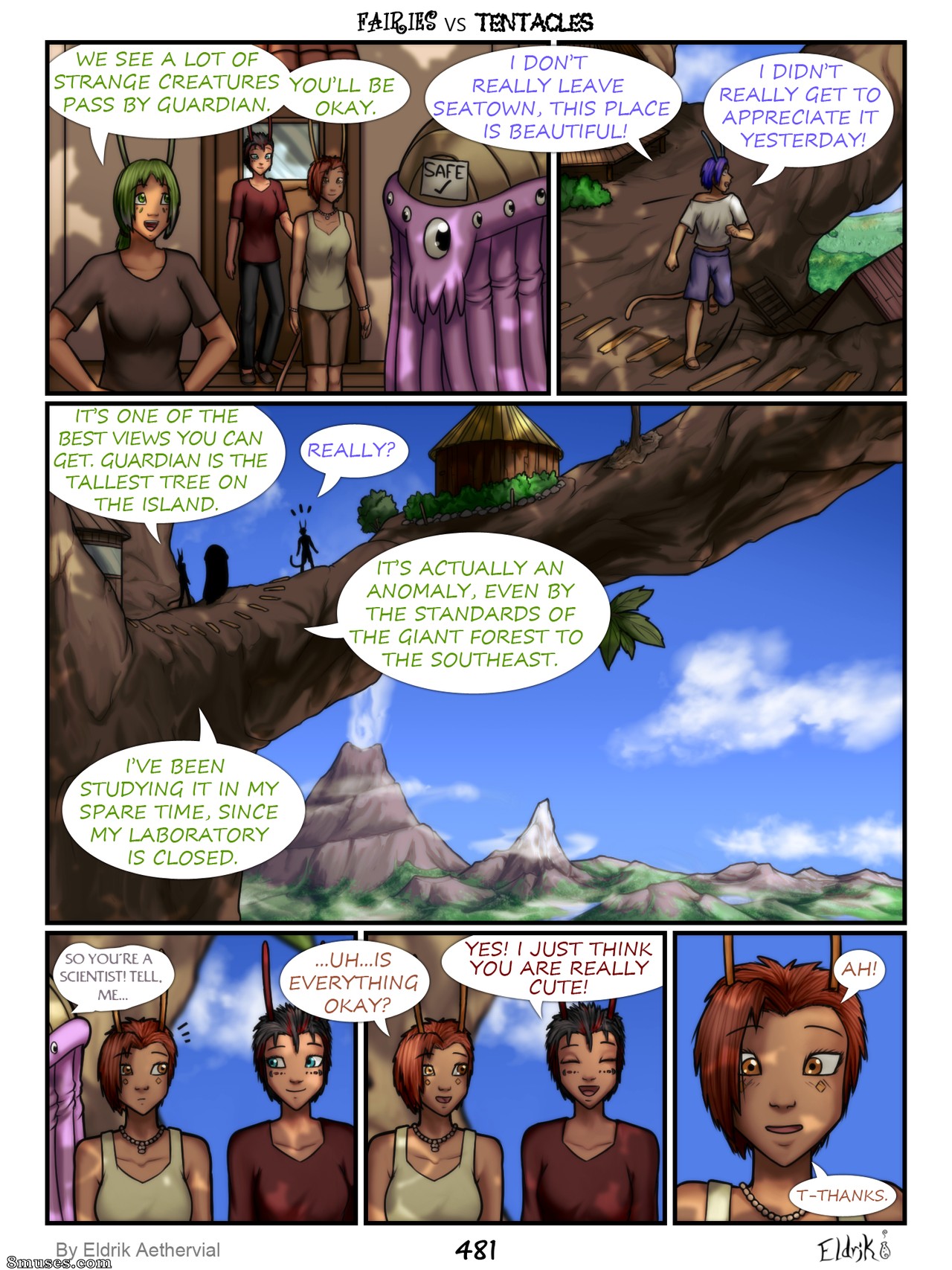 BobbyDando - Eldrik Aethervial - Fairies vs Tentacles - Page 482