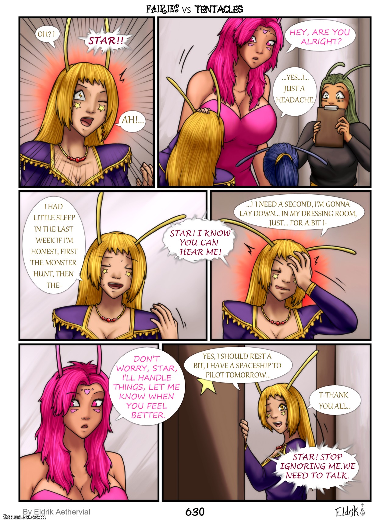 BobbyDando - Eldrik Aethervial - Fairies vs Tentacles - Page 631