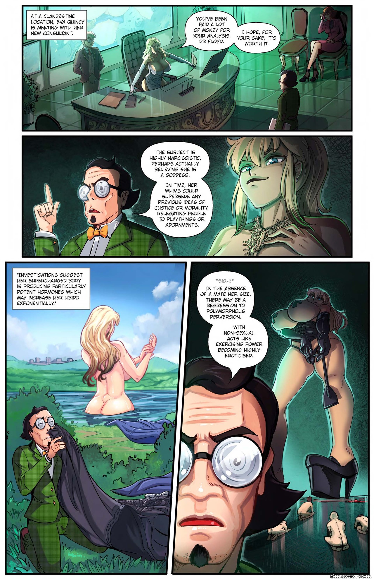 Page 9 | Giantess-Fan-ComicsA-Goddess-of-LawIssue-3 | 8muses - Sex Comics